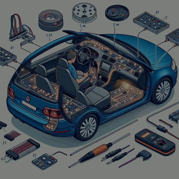 What's the Best Way to Retrofit Ambient Interior Lighting in a Volkswagen Golf?