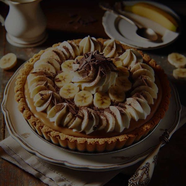Can You Craft a Luxurious Banoffee Pie with a Crunchy Biscuit Base?