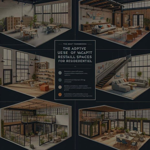 What Are the Trends in Adaptive Reuse of Vacant Retail Spaces for Residential Purposes?