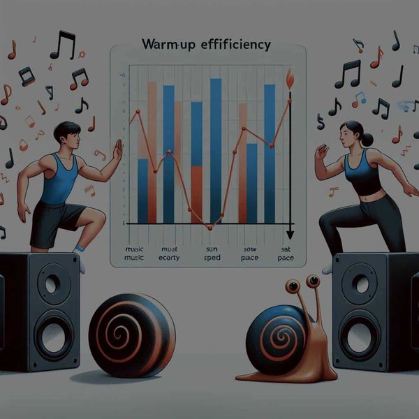 What's the Impact of Music Tempo on Warm-Up Efficiency in Gymnasts?
